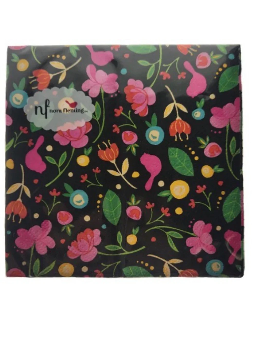 NEW Nora Fleming Cocktail Napkins SET of 6 RETIRED HTF